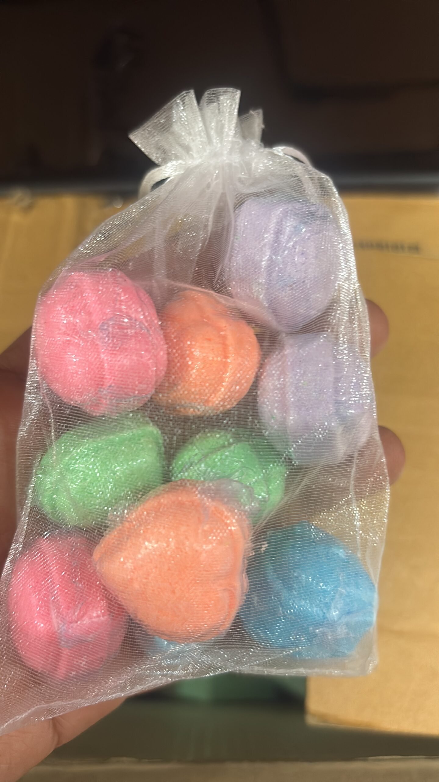 Mini Heart Bath bombs - Pack of 10 - Image 2